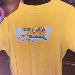 Yellow Levi shirt